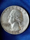 1964-D Washington Quarter Silver 25C Circulated Business Strike Uncertified 144