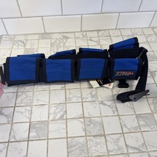 XS Scuba Four Pocket Weight Belt 8 Pocket Brand Up To 40 Lbs New With Tags