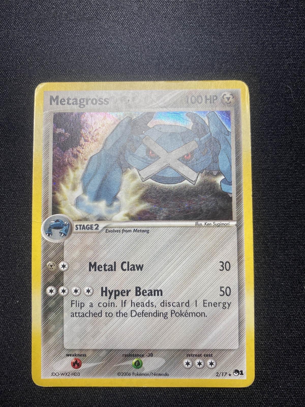 Metagross 2/17 R Pokemon POP Series 1 DMG