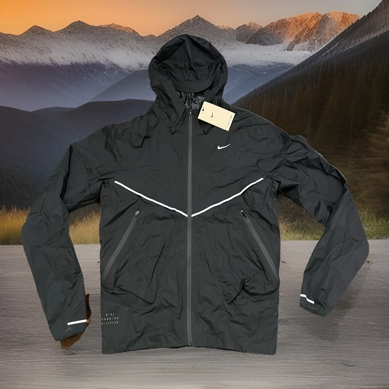 Nike Storm-FIT ADV Men Size XS Running Division Jacket Black FZ0622-010 NWT