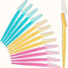 Eyebrow Razor Trimmer Set 3/5/6/12/24Pcs Facial Hair Remover Shaper Tool USA