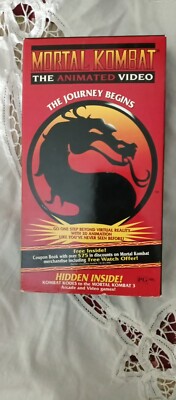 Mortal Kombat The Animated Video The Journey Begins. 1995 VHS | eBay