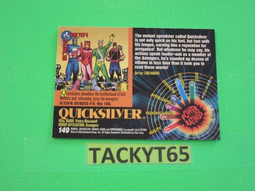 1994 MARVEL UNIVERSE SINGLE CARD(S) NUMBERS NEW YOU CHOOSE - Picture 134 of 168