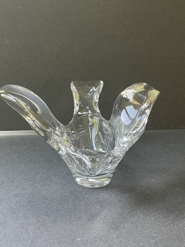 Vintage Ashtray Crystal Flying Bird Pipe Cigar Holder Cottagecore Farmhouse - Picture 4 of 8