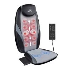 Snailax Back Massager with Heat, Shiatsu Massage Chair Pad Massage Seat Cushion