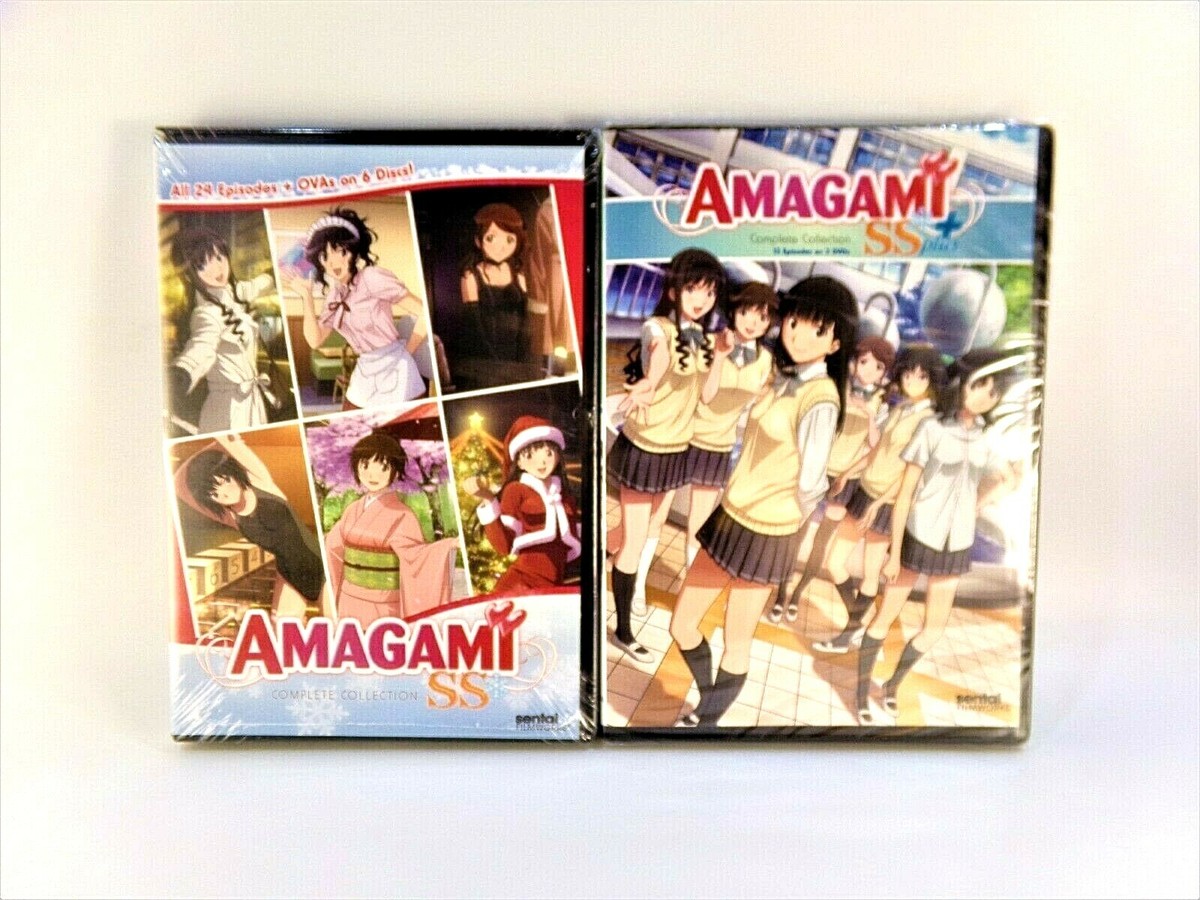その他 Amagami Season & Complete Collection [DVD] [Import] oyj0otl Amagami SS Season 1&2 Complete Anime Collection DVD BUNDLE LOT OUT