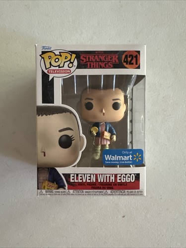 Funko Pop! Eleven Mit Eggos (Chase Edition) – Stranger Things Vinylfigur Mit PET-Schutzhülle