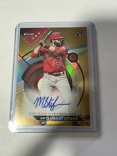 2023 Topps Finest Autographs Gold Refractor #FA-MST Michael Stefanic /50. RC