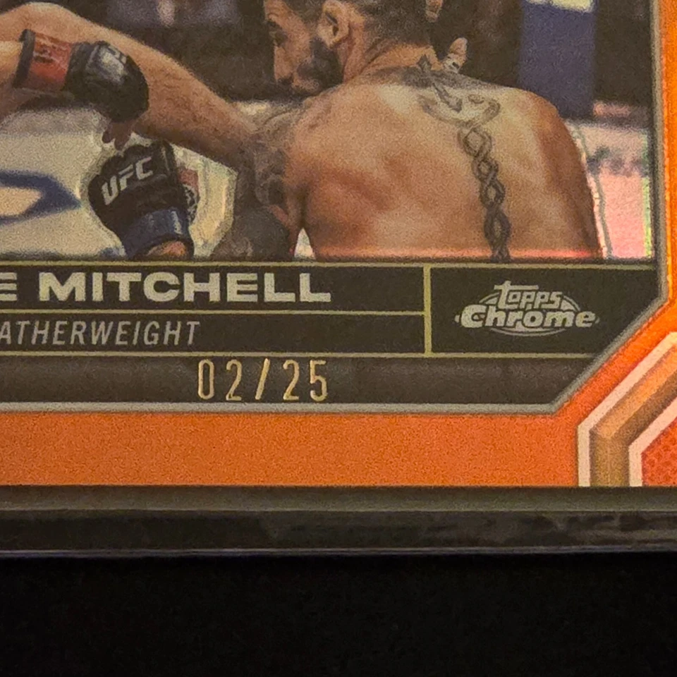 2024 Topps Chrome UFC Complete-Your-Set Pick a Card #36-189, with FFT-19 & AKA-3 - Image 2 of 4