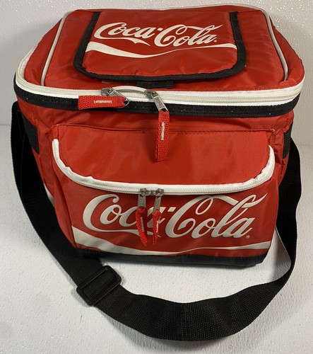 Vintage Coca Cola Coke 12 X 9 Lunch Box, Meal Prep Keeper, Drink Cooler