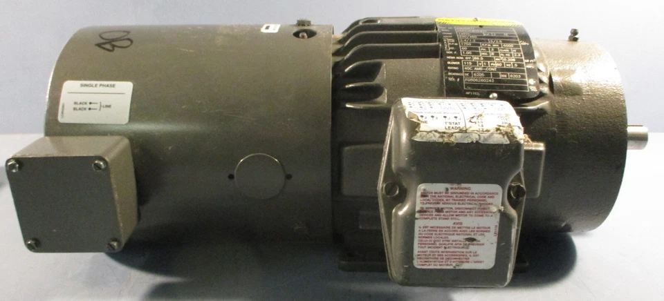Baldor Reliance IDM3587T Inverter Drive Motor 3 PH 2 HP 1750 RPM 7/8" Shaft Dia - Image 2 of 4