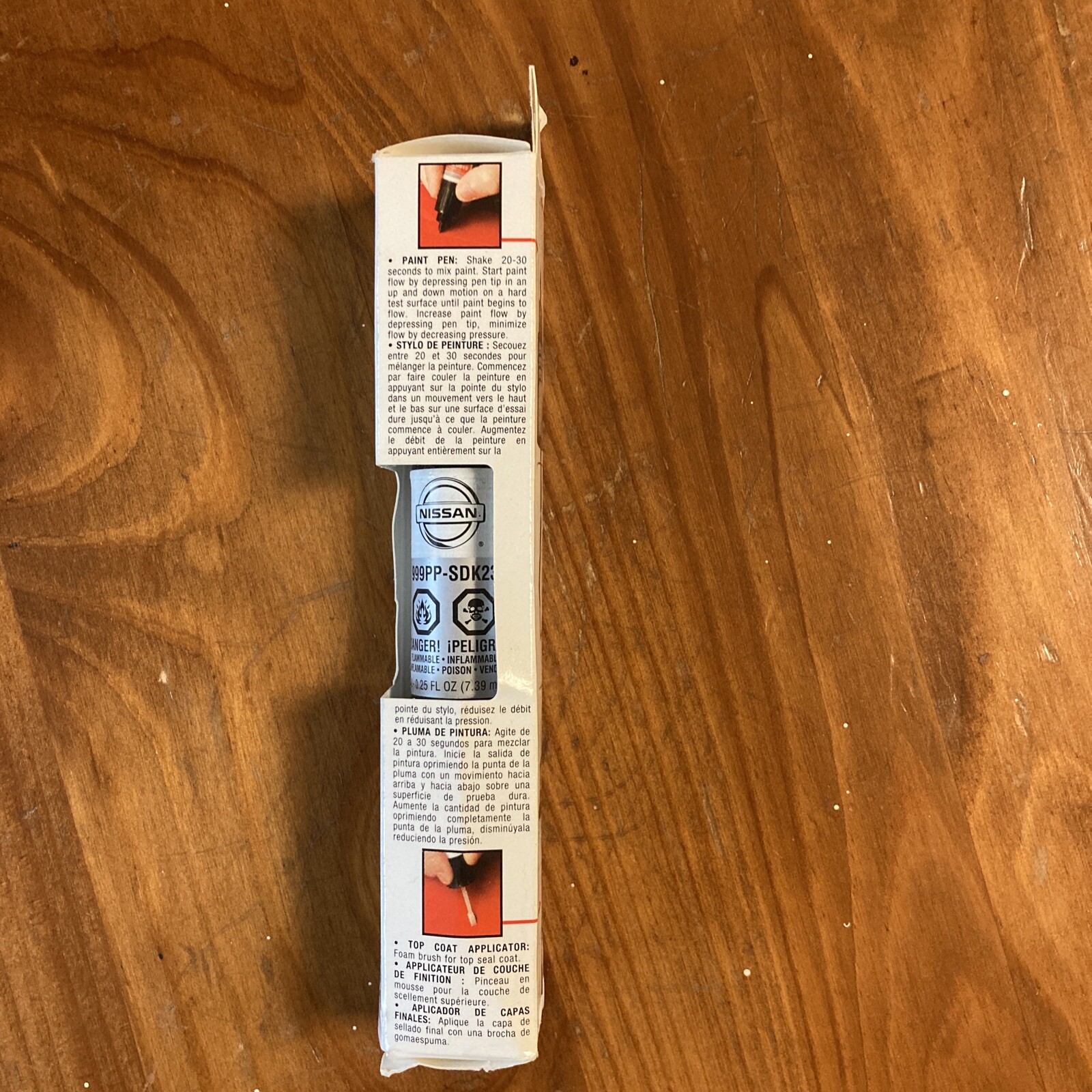 OEM Nissan TouchUp Paint + Clear Coat "BRILLIANT SILVER" Color Code