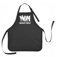 Mom Head Chef Apron, Head Chef Apron for Mom, Mothers Day Apron, Mom Chef Apron
