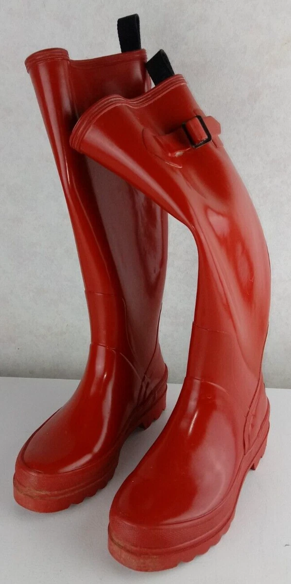 Ebay womens rubber clearance boots
