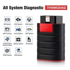 2025 Thinkdiag OBD2 Scanner Car Diagnostic All System Bidirectional scan Tool US