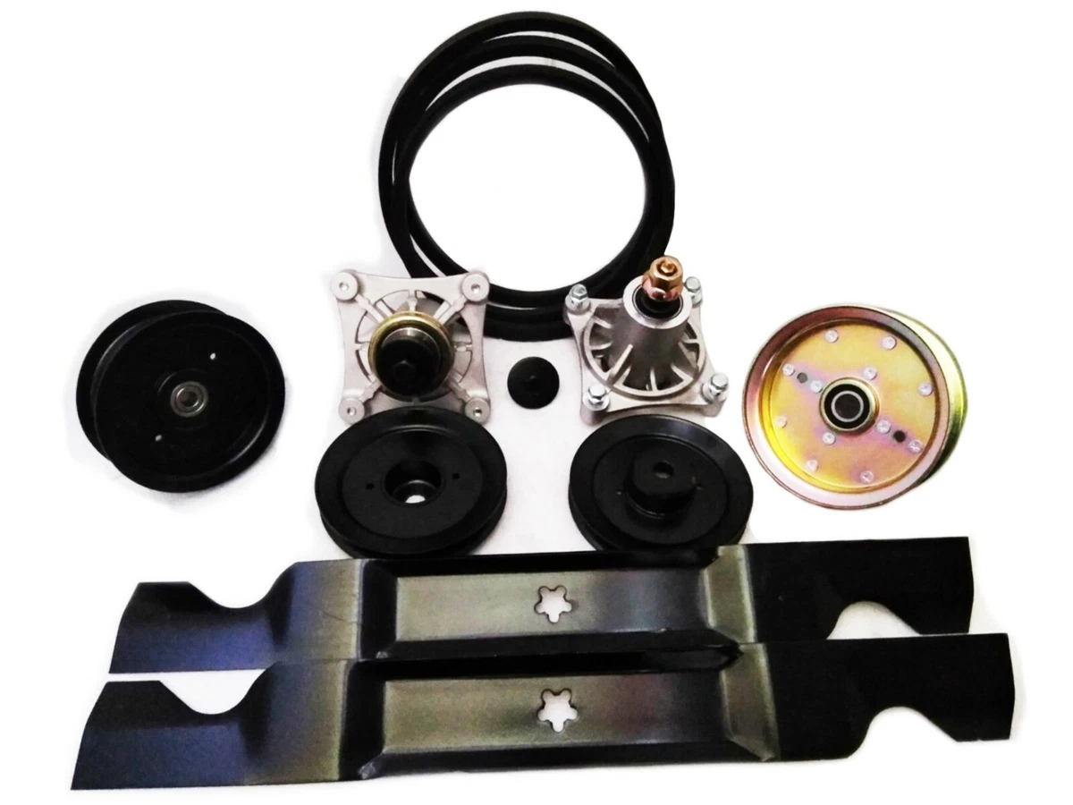 Deck Rebuild Kit Blade Spindle Belt for Husqvarna 46 Inch RZ4623
