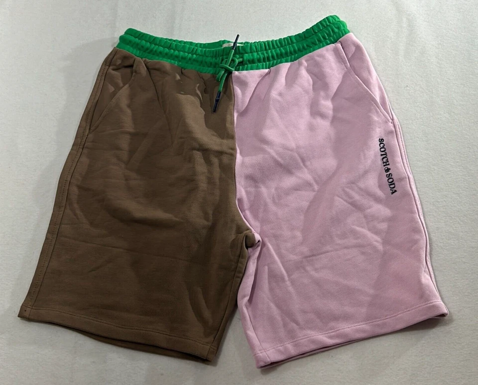 Bermudas para hombre Scotch & Soda multicolor ajuste regular bolsillos talla XL