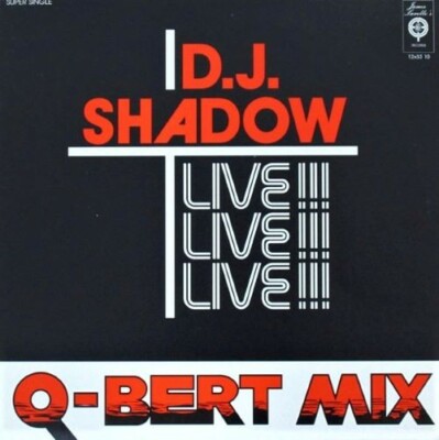 D.J. SHADOW    Q-Bert Mix-Live!! CD single new not sealed unplayed M/M