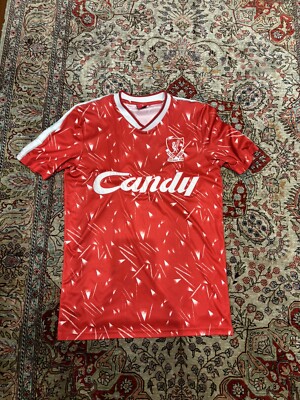 Original 1989/91 LIVERPOOL Home Candy Football Shirt UK