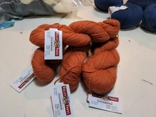 Valley Yarns Stockbridge Terra Cotta Wool Alpaca 4 50 G/109 Yards Hanks Worsted