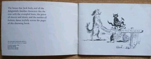 The House that Jack Built. Paul Galdone. Penguin Picture Puffin 1971. 1st - Picture 2 of 8