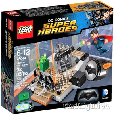 Lego DC Super Heroes 76044 Clash of the Heroes - Armored Batman vs Superman NEW