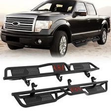 For 09-14 Ford F150 F-150 Super Crew Cab Super Duty6'' Running Boards Side Steps