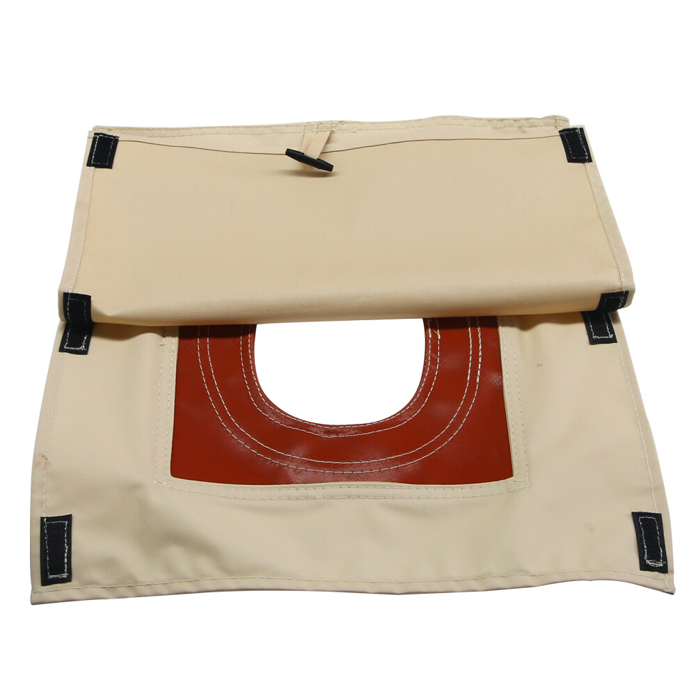 3M Waterproof Glamping Bell Tent Stove Jack Awning Rain Flying Canvas