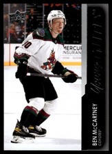 2022-23 Upper Deck Young Guns Acetate 2021-22 Update Ben McCartney Arizona
