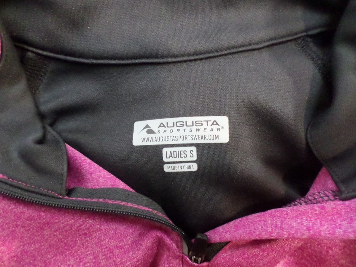 Haut De Sport Augusta Sportswear – Col En V, Rose, Taille L – Femme
