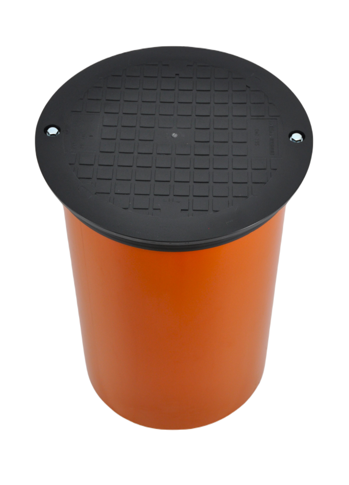 KG Rohr DN315 0,5m Mit Manschette DN110 - Abwasserrohr Orange Für Drainage