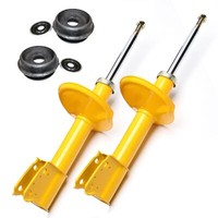 2X TA Sport-StoßDÄMpfer GAS Vorne VA + Domlager - Renault Clio I / B / C57