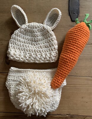 Matissa Sombreros y trajes de utilería para fotografía de disfraz de punto de ganchillo para bebé recién nacido/niño