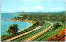 Postcard - Coastline - Santa Barbara, California