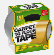 Carpet To Floor Tape Strong & Reliable Double Side Adhesive Sent Flat 48mmX8m