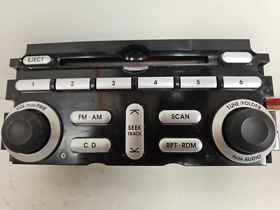 2007-2008 MITSUBISHI GALANT Audio Radio Control Panel Face Plate 6 CD MP3