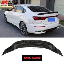 Fits 2019-2023 Kia Forte K3 Gloss Black Rear Trunk Lip Spoiler Wing Bodykit Fits 2019-2023 Kia Forte K3 Gloss Black Rear Trunk Lip Spoiler Wing Bodykit