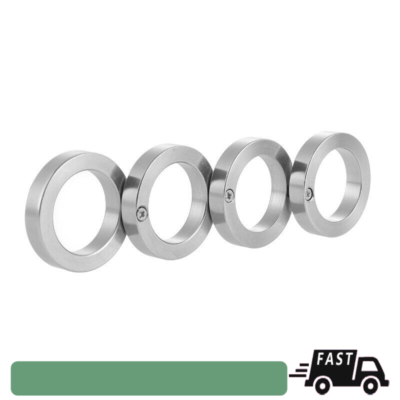 #ad 4X Stainless Steel Outdoor Rotatable Folding Buckle Ring For Hiking Defense $8.99