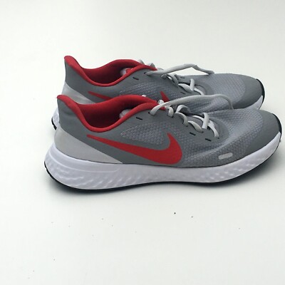 nike revolution grey red