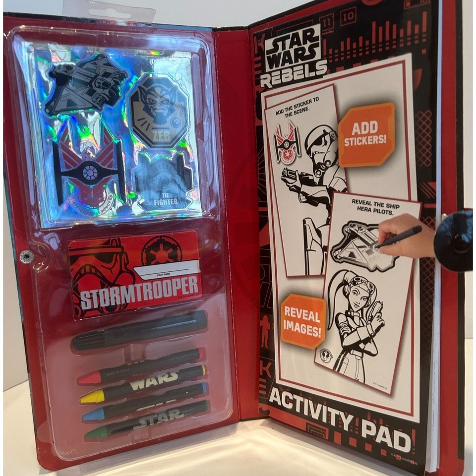 NEW Star Wars Sticker Activity Fun, from Star Wars Rebels Animated