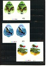Tonga MNH #CO150-52  Official Airmail Pairs w/Tab Wildlife 1978 A528