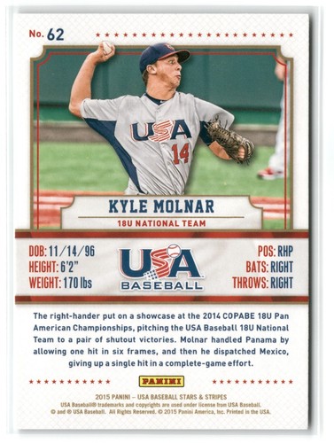 2015 Panini USA Stars & Stripes Baseball - Pick a Card - Multi-Discount - Picture 125 of 201