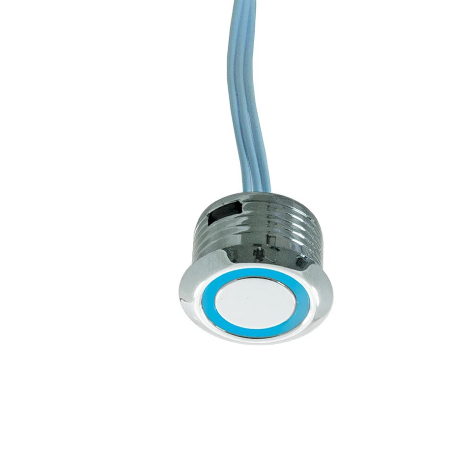 Sensore interruttore touch x luci strip led pulsante per mobilida incasso 12/24v - Immagine 4 di 4