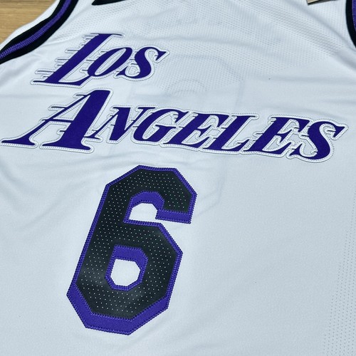 NWT Nike Authentic LeBron Lakers NBA Trikot Air Jersey Jordan Kobe 48 Kobe SHAQ - Picture 7 of 17
