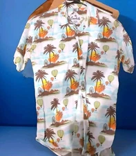 Vintage Coachella Music Festival - Button Down Shirt -  Mens Large L 2005
