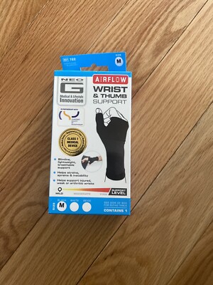 Neo G Wrist and Thumb Support - Ideal for Arthritis, Joint Pain Medium NEW!!