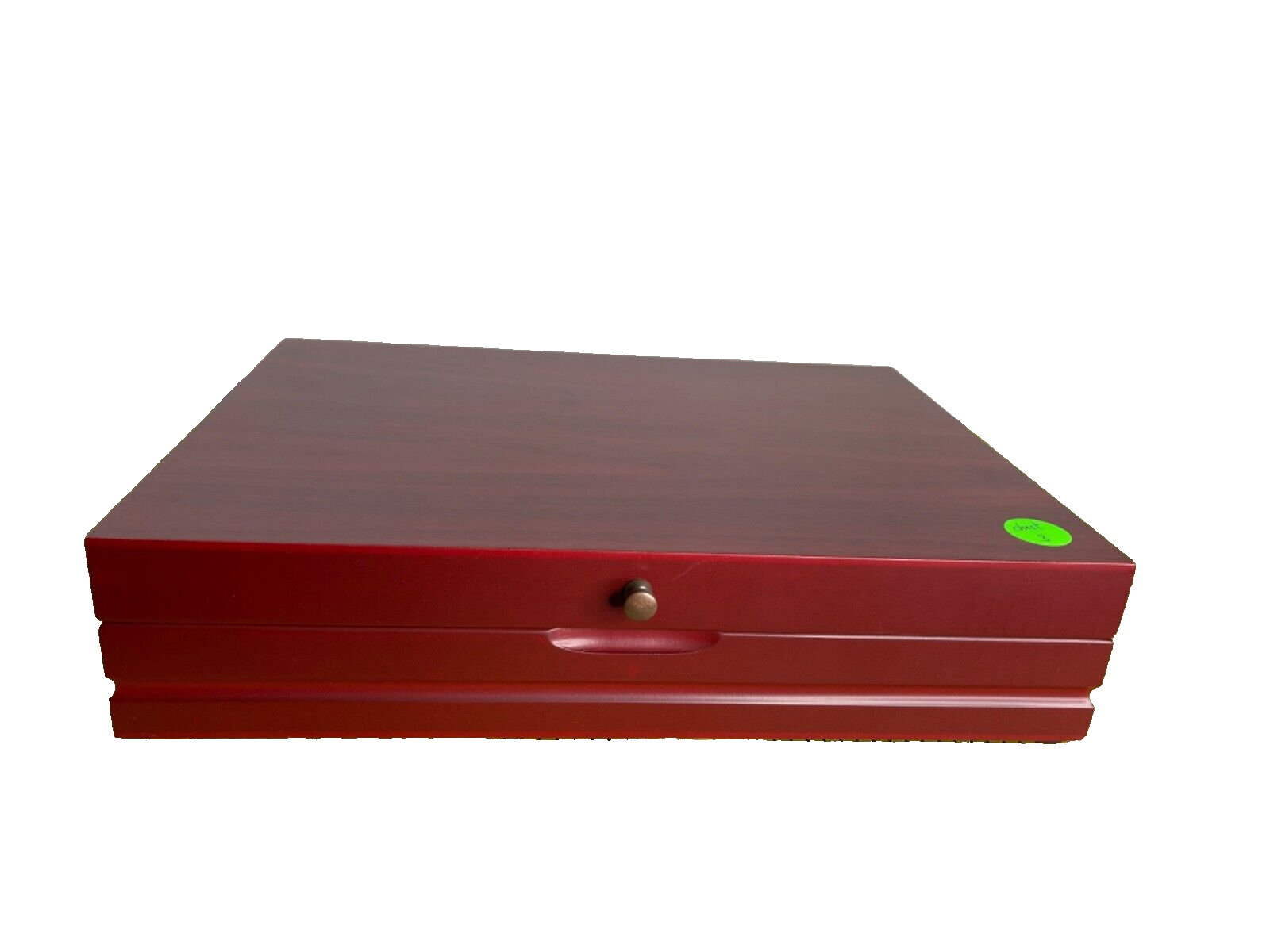 Vintage Wooden Silverware Flatware Chest Storage Box Tarnish Proof eBay