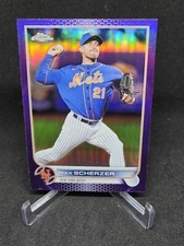 2022 Topps Chrome Update Purple Max Scherzer New York Mets #USC1