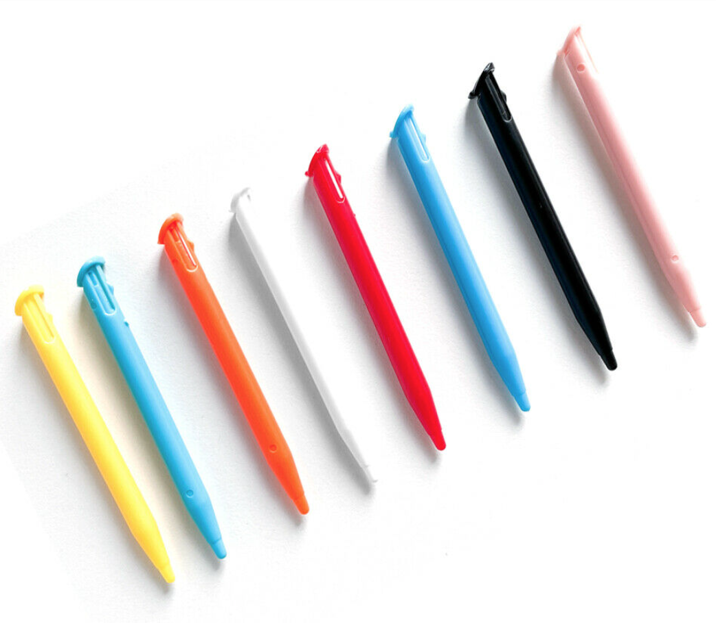 8 x 'New' Nintendo 2DS XL Stylus Touch Screen Pen Mixed Colours Blue