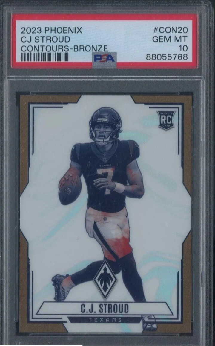 CJ Stroud Panini Phoenix Contours #CON20 Bronze